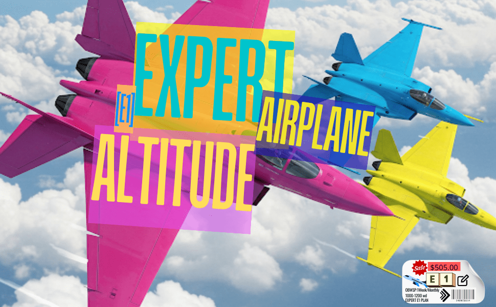 Ongoing Blog Writing Services Plan E1: Expert Airplane Altitude